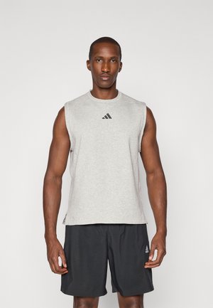 TEE - Top - medium grey heather