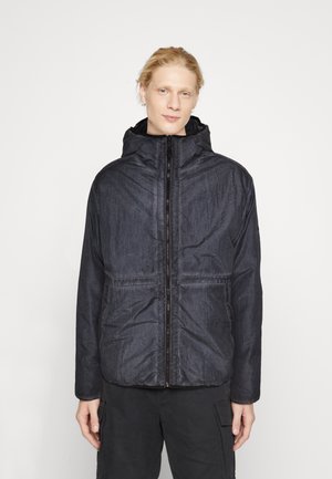BDG Urban Outfitters ACID PADDED HOOD JACKET - Übergangsjacke - navy