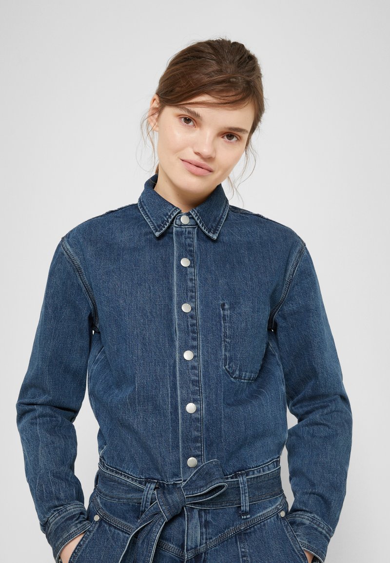 Damen Kleider | rag & bone MIA Jumpsuit vincent/blau - IF98521 Damen Kleider | rag & bone MIA Jumpsuit vincent/blau - IF98521