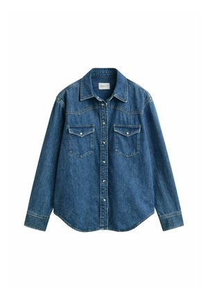 GANT, Chemisier - mid blue worn in