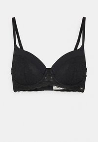 Lindex SCARLETTE - Kaarituelliset rintaliivit - black