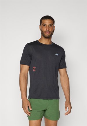 New Balance ATHLETICS GRAPHIC  - Sports T-shirt - black