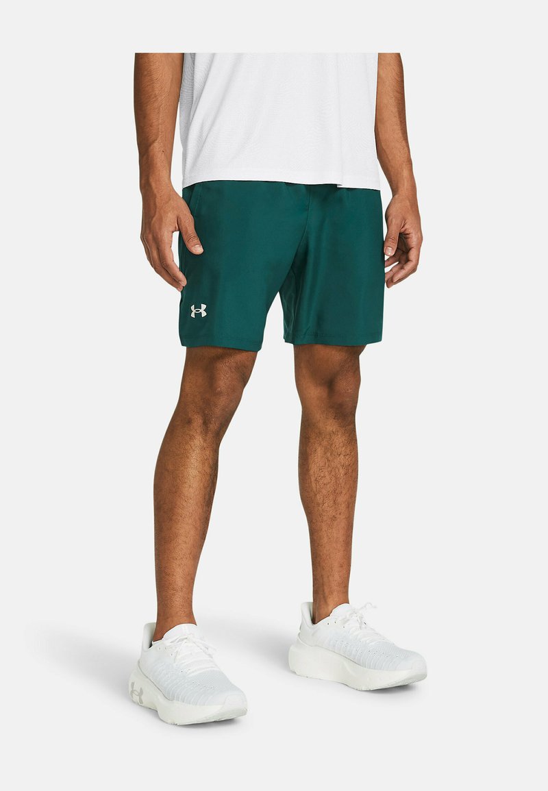 Under Armour - LAUNCH SHORTS - Urheilushortsit - hydro teal, Suurenna