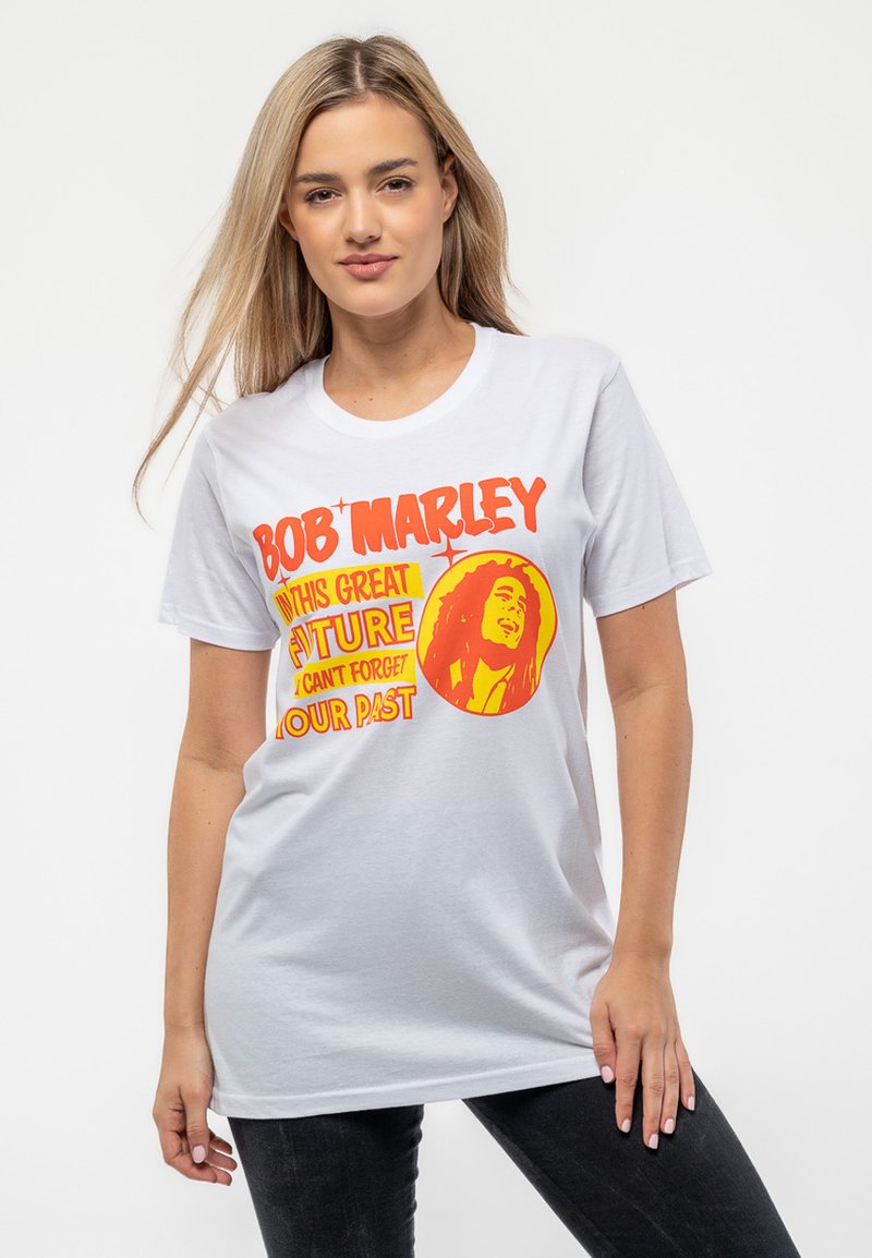 Paradiso Clothing BOB MARLEY THIS GREAT FUTURE - Print T-shirt - white