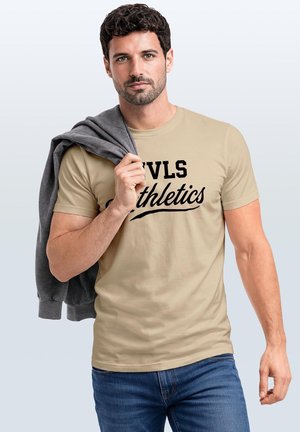 Neverless, T-Shirt print - natur