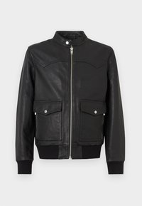 Kožená bunda - black