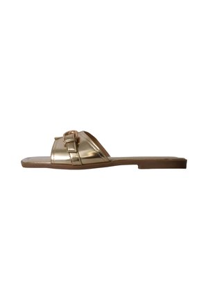 JOIA PARIS, MULES À ENFILER JOIA - Sandalias planas - gold-coloured
