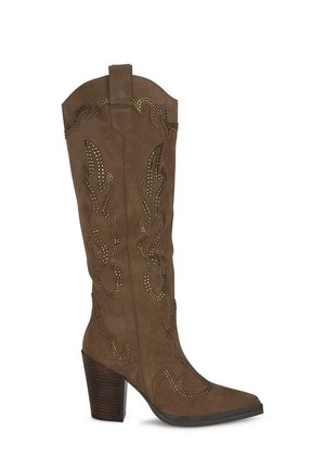 Cowboy/Biker boots - marrón