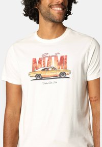 DEELUXE FLORIDE - T-shirt imprimé - Natural