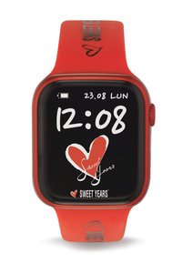 HEART 44 38MM - Inteligentné hodinky - red/black