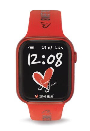 HEART 44 38MM - Viedpulkstenis - red/black