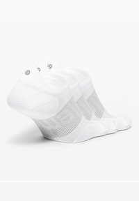lululemon POWER STRIDE TAB 3 PACK - Füßlinge - white