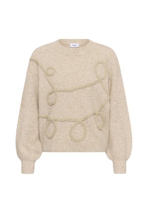 Saint Tropez, TITIASZ PULLOVER - Pullover - creme melange