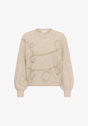Saint Tropez, TITIASZ PULLOVER - Pullover - creme melange