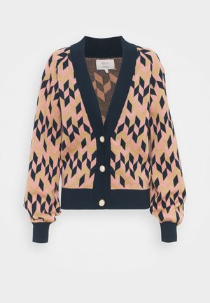 NUCHARIS CARDIGAN - Cardigan - ash rose