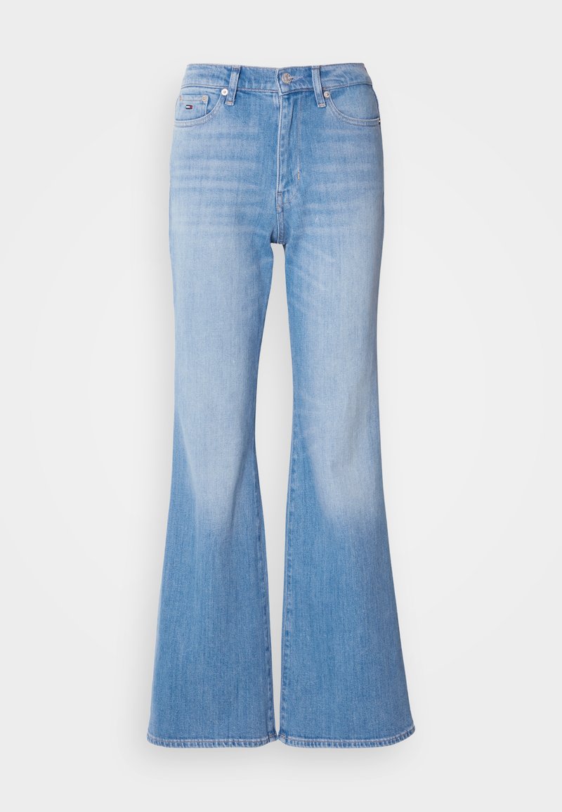 Tommy Jeans Flared Jeans blauw denim/bluedenim Tommy Jeans Flared Jeans blauw denim/bluedenim