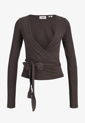 JJXX, JXLUNA - Pikkade varrukatega topp - seal brown