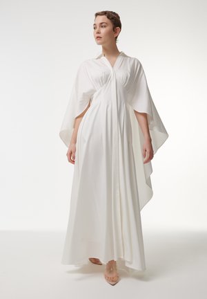 Leem MARKED WAIST - Vestido largo - white