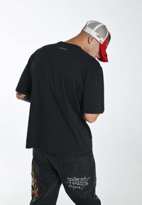 Ed Hardy LOVE-KILLS-SLOWLY - Print T-shirt - washed black