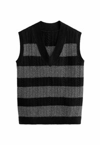 REGULAR FIT - Svetr - black charcoal grey