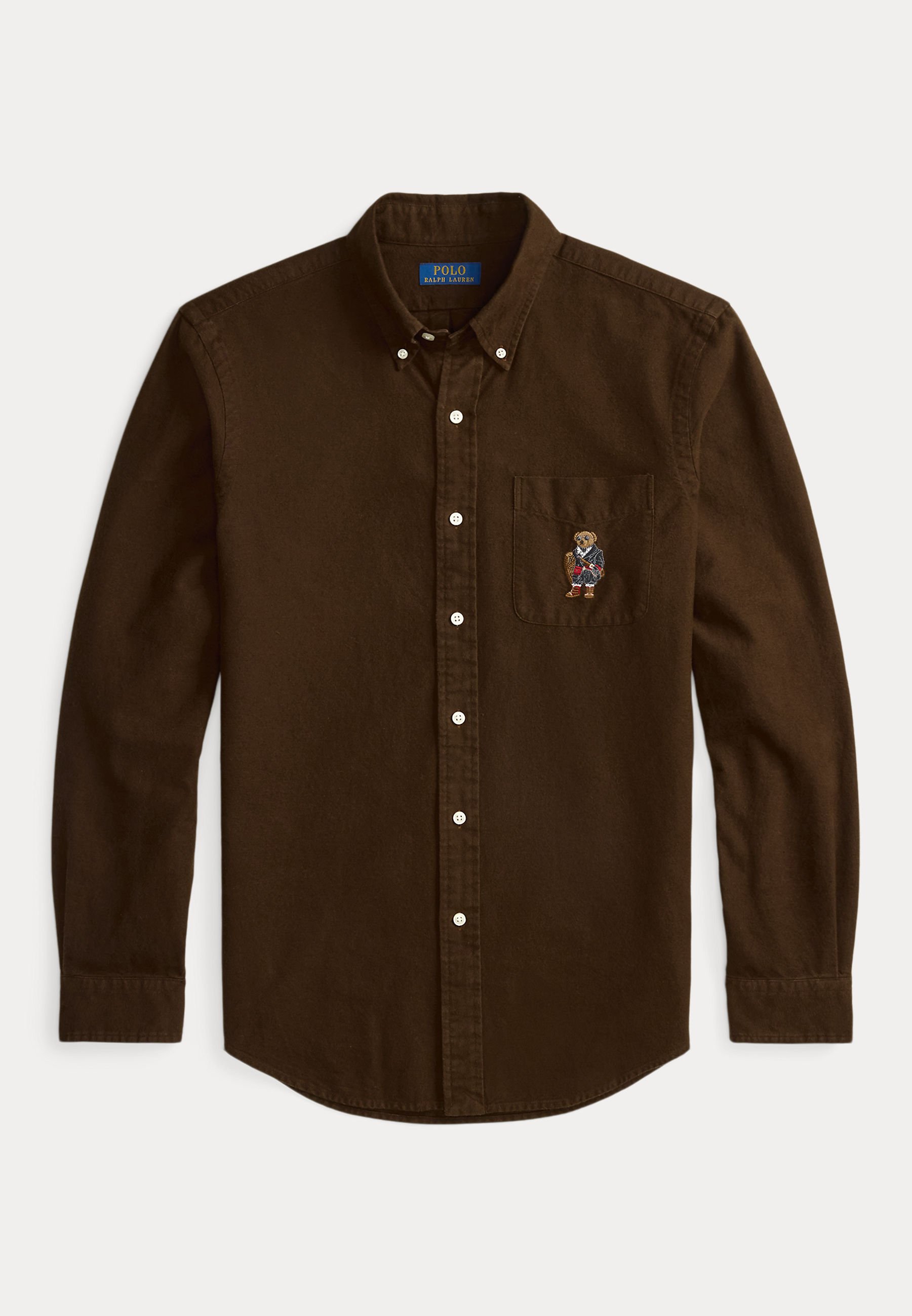 Polo Ralph Lauren CUSTOM FIT POLO BEAR OXFORD SHIRT - Camisa