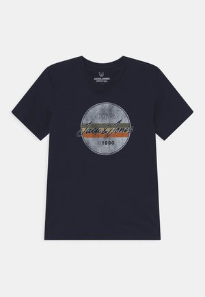 JORBRADY TEE CREW NECK - Print T-shirt - navy blazer