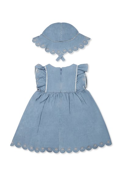CHLOÉ VESTITI CASUAL MANICA CORTA - Robe de jour - denim