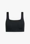 TOMMY SQUARE NECK - Sports-BH-er med medium støtte - black