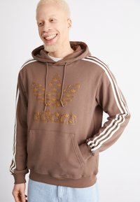 adidas Originals Jersey con capucha - earth strata