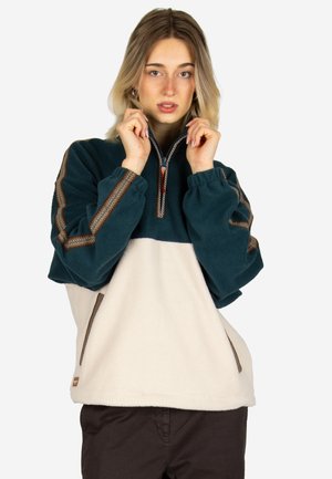 Iriedaily, IRIEDAILY TROYER PAHADA TEDDY - Fleece jumper - light blue