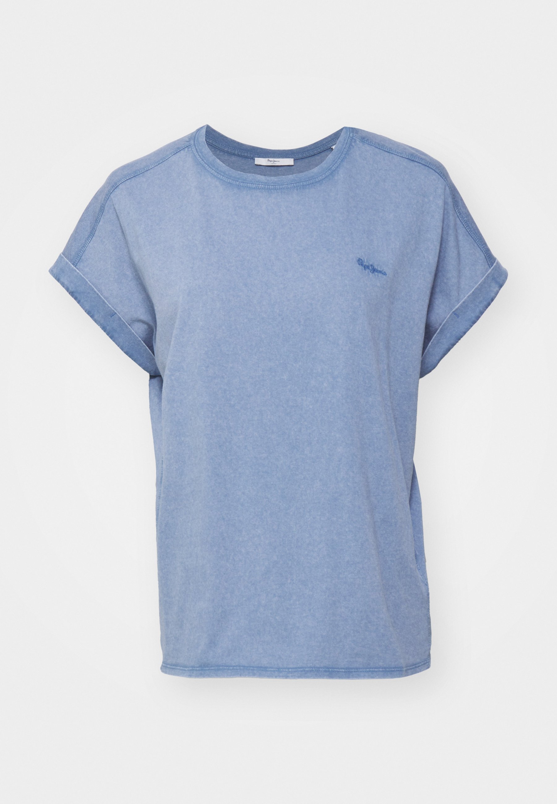 T-shirt Pepe Jeans Brenda - Rose Saumon Pour Femme - Coupe Régulière En Jean
