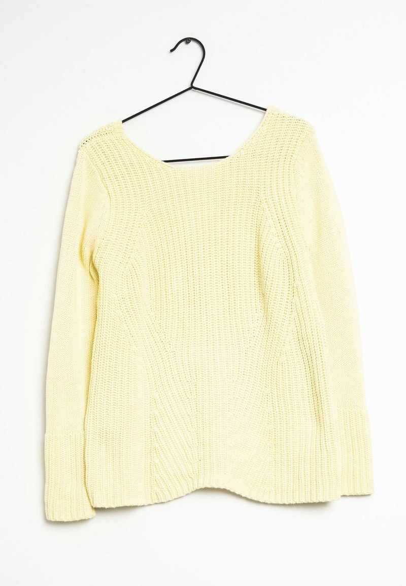 Zara Jumper yellow (Preowned) Zalando.de