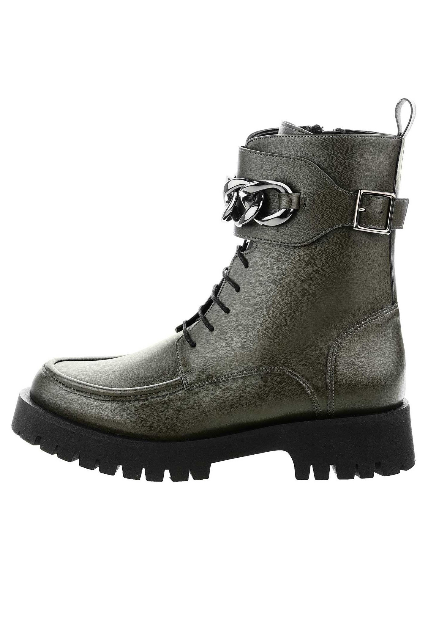 PRIMA MODA CAMPLI - Botines camperos - green/verde - Zalando.es