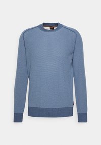 BOSS Stickad tröja - blue