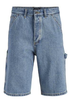 Jack & Jones, JJIALEX JJCARPENTER - Denim shorts - blue denim/mid blue