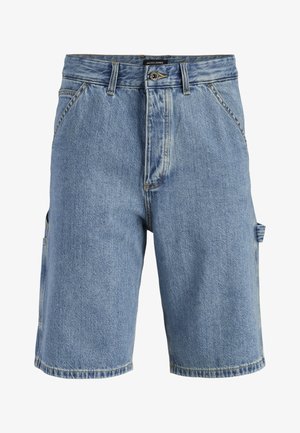 Jack & Jones, JJIALEX JJCARPENTER - Denim shorts - blue denim/mid blue