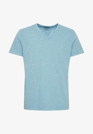 Blend, BHASTON SPLIT NECK - T-shirt basique - dusty blue
