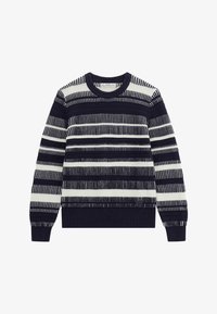 Ei valittu, mehrfarbig, grundton blau