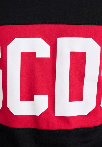 GCDS UNISEX czarny