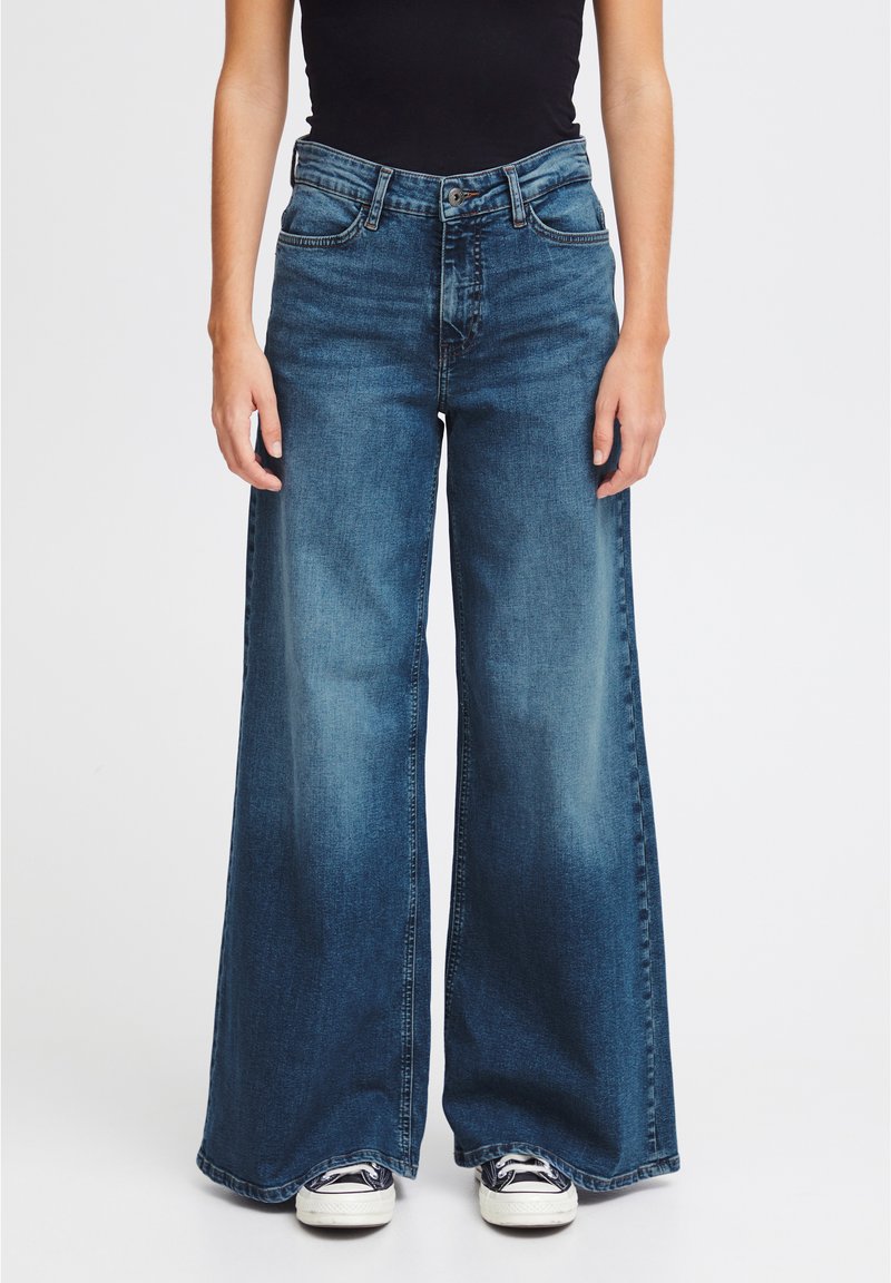 ICHI - IHTWIGGY WIDE  - Vaqueros boyfriend - denim, Ampliar