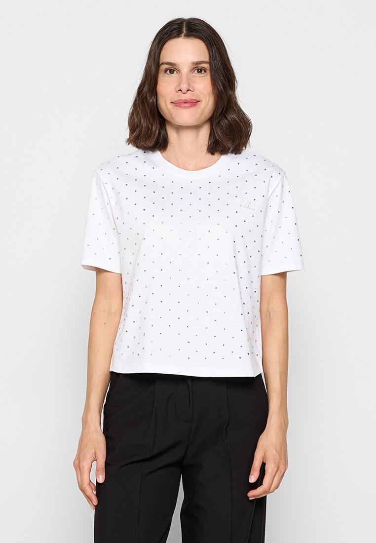 Twinset ACTITUDE T-shirt print wit Twinset ACTITUDE T-shirt print wit