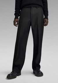 G-STAR - UNISEX MODSON STRAIGHT CHINO - Chinos - dk black Thumbnail Image 1