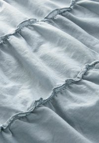 Next TIERED RUCHED WAIST MINI  - REGULAR FIT - A-Linien-Rock - chambray blue