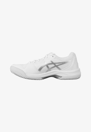 ASICS GEL DEDICATE CLAY - Zapatillas de tenis para tierra batida - weiss silber