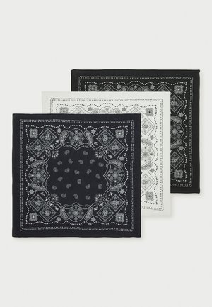 3 PACK UNISEX - Foulard - dark blue/ black/ white