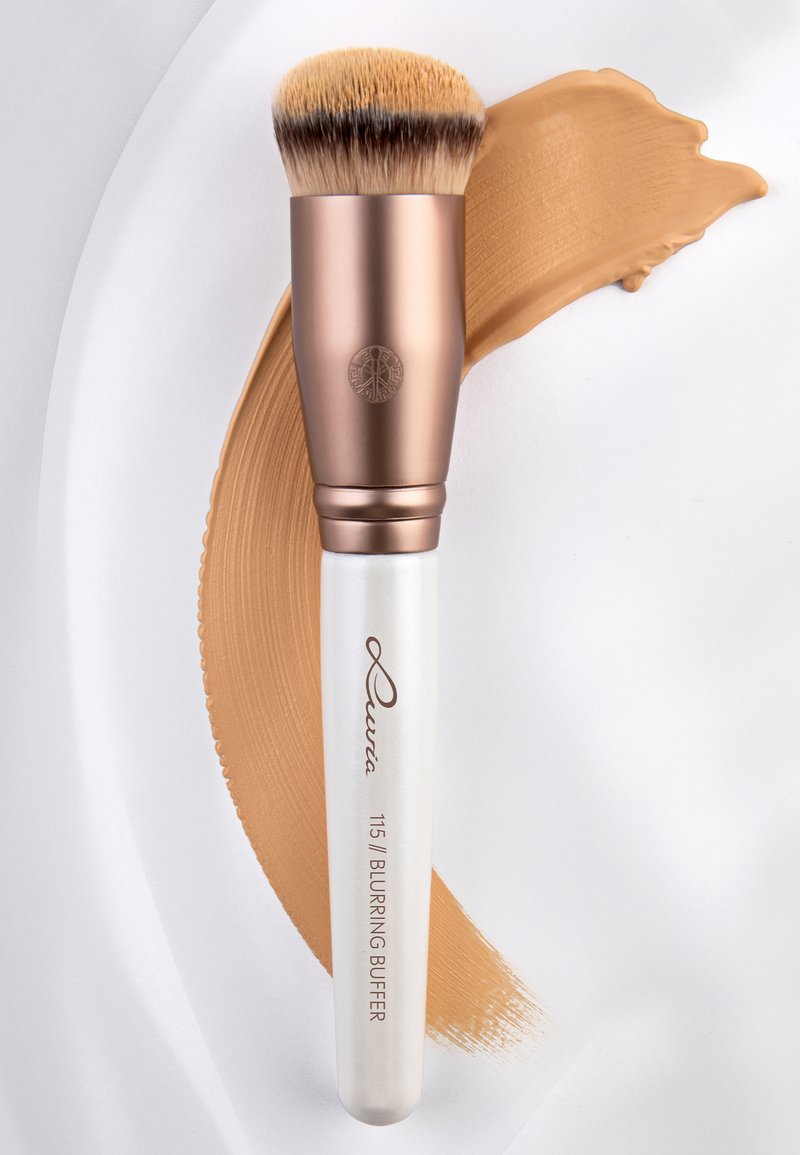 Damen Make-up | Luvia Cosmetics BLURRING BUFFER Make-up-Pinsel pearl white/coffee brown/mehrfarbig - WC76911 Damen Make-up | Luvia Cosmetics BLURRING BUFFER Make-up-Pinsel pearl white/coffee brown/mehrfarbig - WC76911