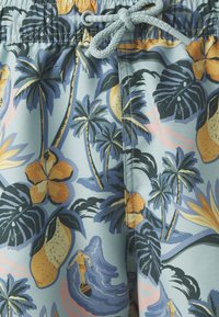 Björn Borg PRINT SWIM - Bañador corto - blue/multi-coloured