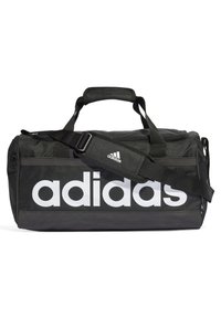 adidas Performance ESSENTIALS LINEAR DUFFEL MEDIUM - Spordikott - black   white