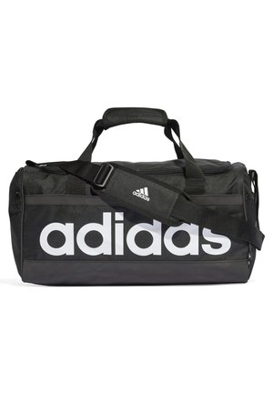 ESSENTIALS LINEAR DUFFEL MEDIUM - Borsa per lo sport - black   white
