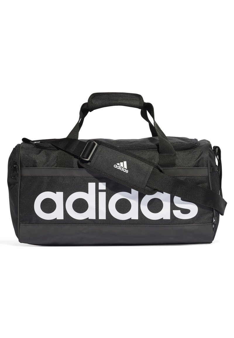 adidas Performance - LINEAR DUFFEL M - Sportovní taška - black   white, Zvětšit